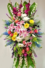 Sympathy floral design in Denver
